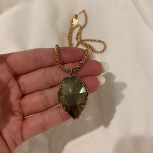 Kendra Scott Long Gold Necklace